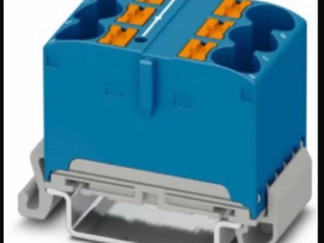 Set van 10 ptfix 6x10/s-ns35a bu klepblokken (10x) - afbeelding 1 van  2
