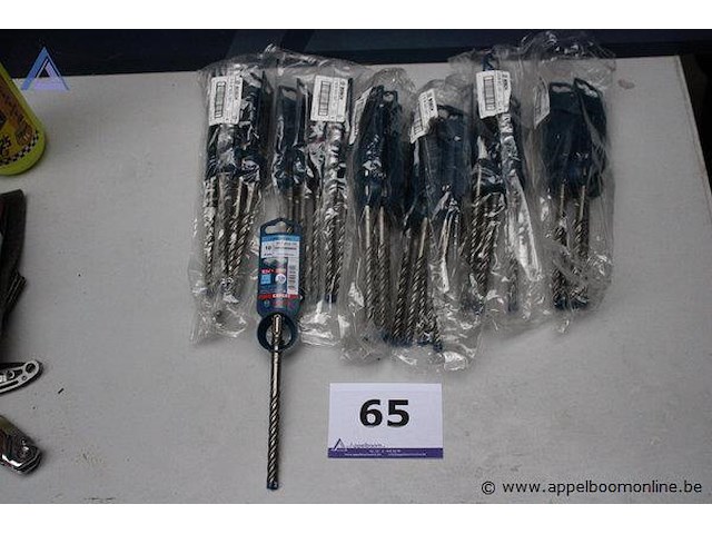 Set van 10 sds-max boren - bosch - 8x200mm - afbeelding 1 van  2
