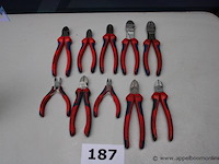 Set van 10 tangen knippex - diverse maten - afbeelding 1 van  3