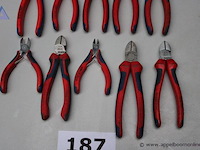 Set van 10 tangen knippex - diverse maten - afbeelding 3 van  3
