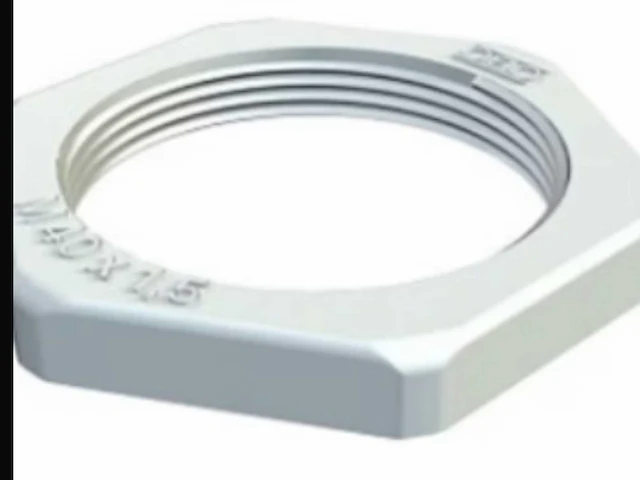 Set van 100 lockmoeren voor m12 kabelwartels (100x) - afbeelding 2 van  2