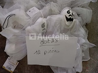 Set van 12 geesten om op te hangen set van 15 halloween pompoen-snoepbakken - nieuw set van 30 heksenbezems - nieuw set van 7 nep-ratten - nieuw - afbeelding 3 van  4