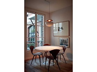 Set van 12 sun-lampen 25 cm - wit en goud - afbeelding 4 van  5