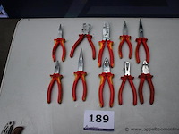 Set van 12 tangen - diverse types - afbeelding 1 van  2