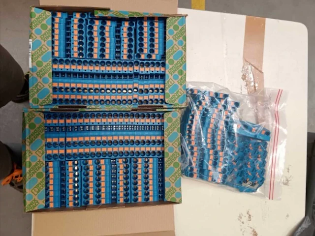 Set van 125 pt 10-twin bu terminalblokken – 57 a (125x) - afbeelding 1 van  2