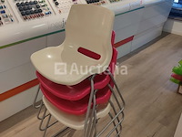 Set van 14 professionele stapelstoelen - afbeelding 2 van  6