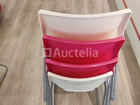 Set van 14 professionele stapelstoelen - afbeelding 3 van  6