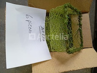 Set van 14 stukken diverse feestelijke items - nieuw set van 35 pakketten met diverse feestelijke items - nieuw set van 65 pakketten feestelijke vlaggen in verschillende ontwerpen en kleuren - nieuw set van 46 pakketten feestelijke vlaggen in verschillende ontwerpen en kleuren - nieuw set van 54 pakjes decoratie op pompoenspiesjes - nieuw in verschillende kleuren - nieuw set van 6 paasmanden - nieuw - afbeelding 2 van  6