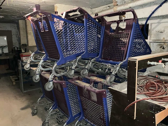 Set van 15 winkelwagentjes voorraadwinkel - afbeelding 1 van  5