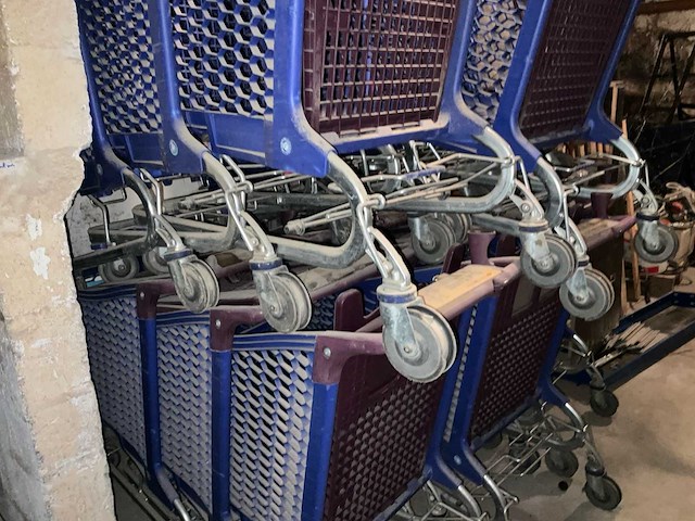 Set van 15 winkelwagentjes voorraadwinkel - afbeelding 4 van  5