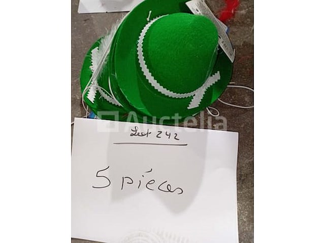 Set van 16 tiroler oberbayern-hoeden - nieuw set van 5 tirol oberbayern-hoeden - nieuw set van 53 luxe kermishoeden tirol oberbayern - nieuw - afbeelding 2 van  3