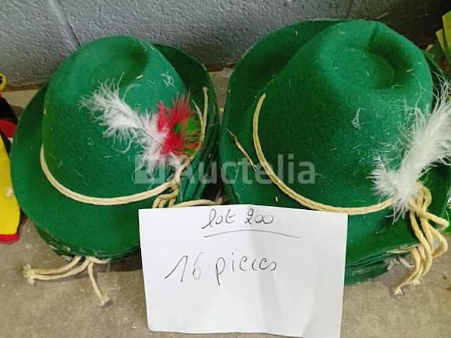 Set van 16 tiroler oberbayern-hoeden - nieuw set van 5 tirol oberbayern-hoeden - nieuw set van 53 luxe kermishoeden tirol oberbayern - nieuw - afbeelding 3 van  3