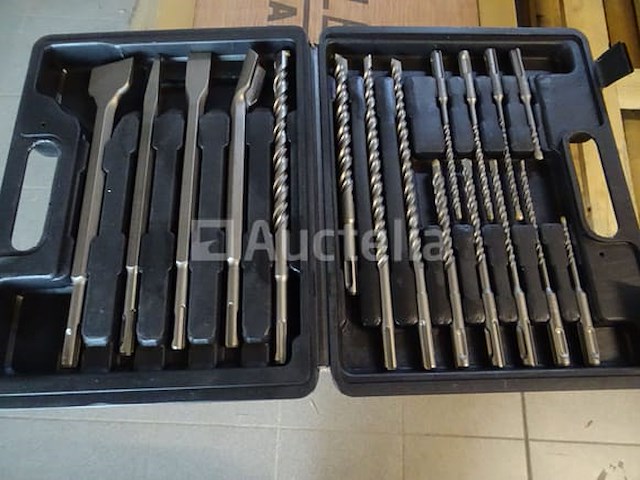 Set van 17 bits, sds plus beitels mastiff mf3517 - afbeelding 4 van  4
