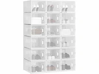 Set van 18 schoenendozen opbergdozen - afbeelding 2 van  4