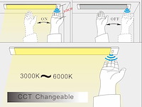Set van 2 - 60 cm led onderbouwverlichting - afbeelding 2 van  6
