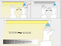 Set van 2 - 60 cm led onderbouwverlichting - afbeelding 2 van  6
