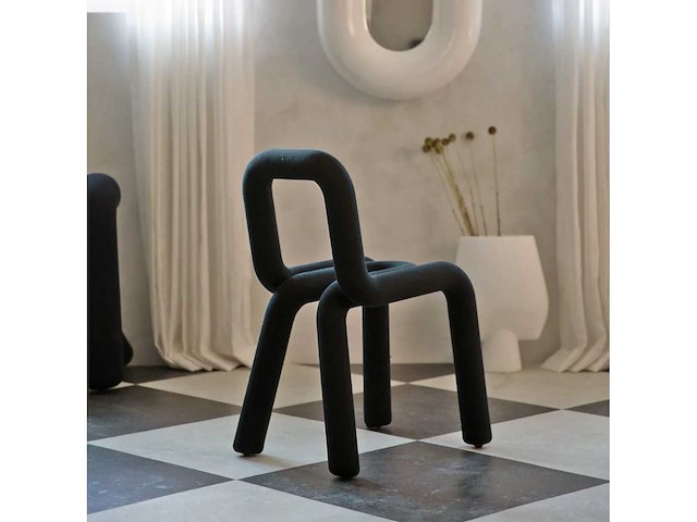 Set van 2 accenta design stoelen - zwart - afbeelding 1 van  7