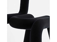 Set van 2 accenta design stoelen - zwart - afbeelding 2 van  7