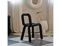 Set van 2 accenta design stoelen - zwart - afbeelding 1 van  5