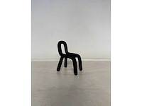 Set van 2 accenta design stoelen - zwart - afbeelding 2 van  5