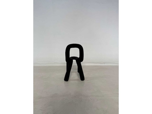 Set van 2 accenta design stoelen - zwart - afbeelding 3 van  5