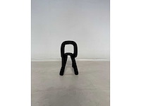 Set van 2 accenta design stoelen - zwart - afbeelding 3 van  5
