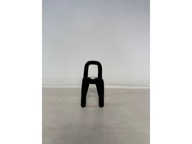 Set van 2 accenta design stoelen - zwart - afbeelding 4 van  5