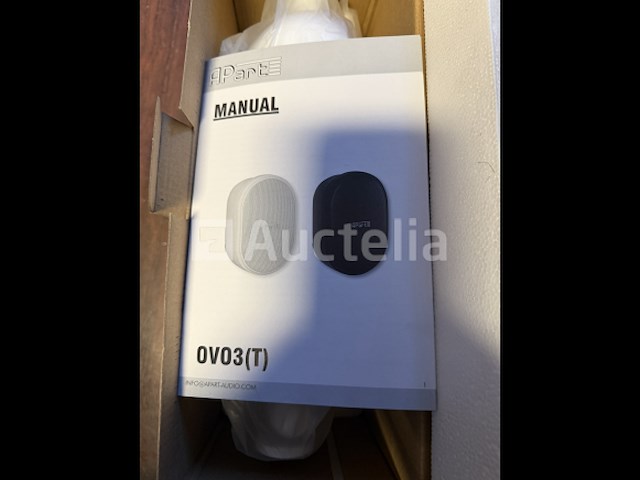 Set van 2 apart speakers ovo-3 wit - afbeelding 2 van  2