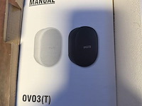 Set van 2 apart speakers ovo-3 wit - afbeelding 2 van  2