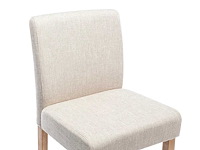 Set van 2 barkrakkjes - stof - beige - afbeelding 6 van  9