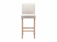 Set van 2 barkrakkjes - stof - beige - afbeelding 3 van  8