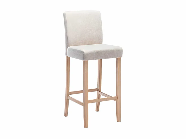 Set van 2 barkrakkjes - stof - beige - afbeelding 4 van  8