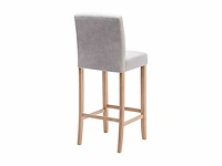 Set van 2 barkrakkjes - stof - beige - afbeelding 8 van  8