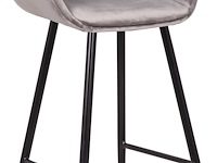 Set van 2 barstoelen amman 65cm - grijs - afbeelding 2 van  7