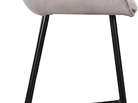 Set van 2 barstoelen amman 65cm - grijs - afbeelding 4 van  7