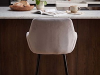 Set van 2 barstoelen amman 65cm - grijs - afbeelding 7 van  7