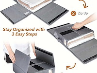 Set van 2 beddenlakenorganizers - afbeelding 2 van  4