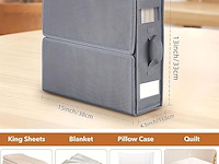 Set van 2 beddenlakenorganizers - afbeelding 4 van  4