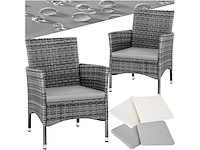 Set van 2 comfortabele fauteuils met armleuningen - afbeelding 2 van  8