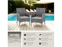 Set van 2 comfortabele fauteuils met armleuningen - afbeelding 4 van  8