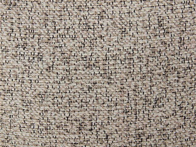 Set van 2 draaistoelen in tweedstof en taupe metaal - cream - afbeelding 5 van  6
