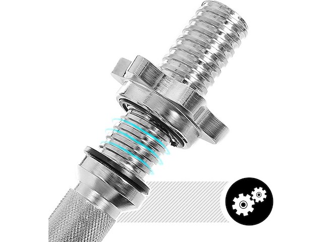 Set van 2 dumbbells: 20 kg, 30kg, 40kg, 50kg, 60kg - afbeelding 4 van  6