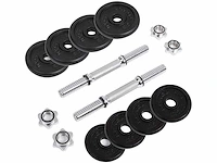 Set van 2 dumbbells: 20 kg, 30kg, 40kg, 50kg, 60kg - afbeelding 2 van  6