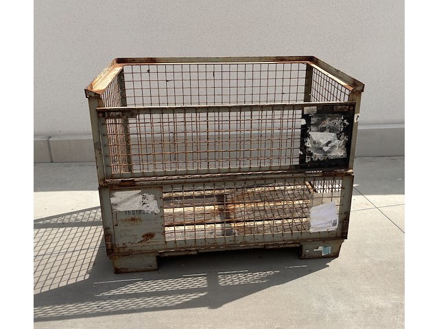 Set van 2 gitterboxen b-keus 1240x835x970mm - afbeelding 1 van  8