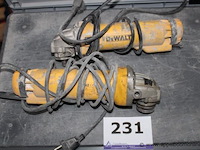 Set van 2 haakse slijpers - dewalt - dwe4207 - afbeelding 1 van  3
