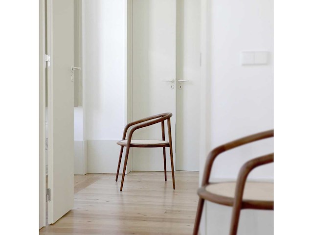 Set van 2 hertogelijke stoelen - walnoothout - afbeelding 5 van  5