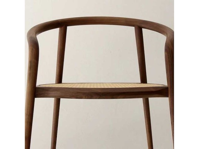 Set van 2 hertogelijke stoelen - walnoothout - afbeelding 2 van  5
