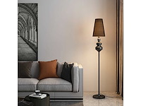Set van 2 josephine meta vloerlampen - zwart - afbeelding 1 van  5