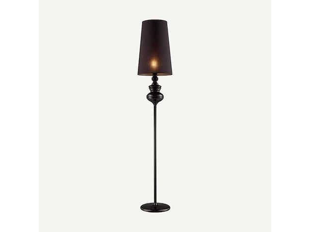 Set van 2 josephine meta vloerlampen - zwart - afbeelding 2 van  5
