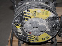 Set van 2 kabelhaspels - lumx - pro 25 m - afbeelding 2 van  2